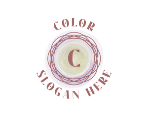 Yoga - Watercolor Cosmetology Wellness logo design