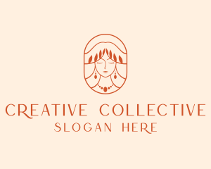 Organic Beauty Accessories  logo design