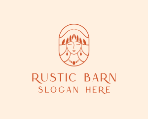 Organic Beauty Accessories  logo design