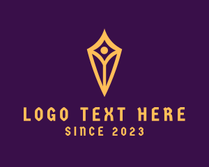 Investment - Diamond Shield Company logo design