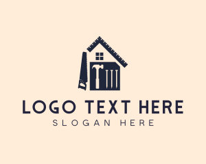 Construction - Construction Tools House Contractor logo design