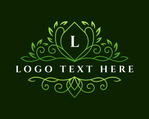 Elegant Leaf Garden Logo