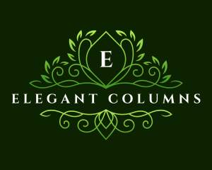 Elegant Leaf Garden logo design