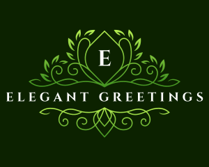 Elegant Leaf Garden logo design