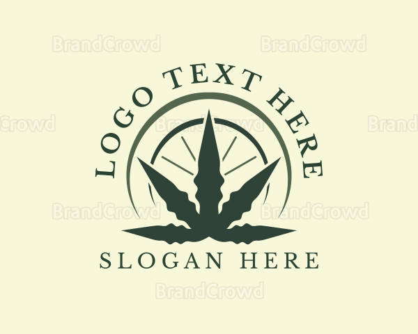 Marijuana Weed Leaf Logo