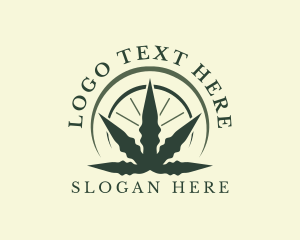 Herb - Marijuana Weed Leaf logo design