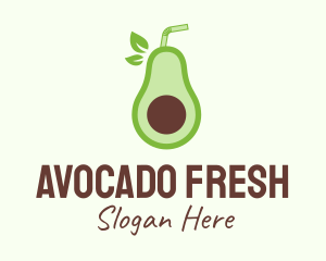 Avocado - Avocado Milkshake Drink logo design