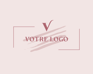 Feminine Cosmetic Fashion  Logo