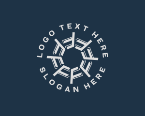 Octagon - Modern Generic Business Letter F logo design