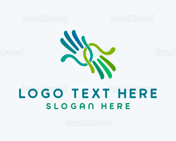 Friendly Support Hand Logo