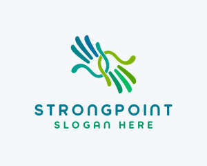 Organization - Friendly Support Hand logo design