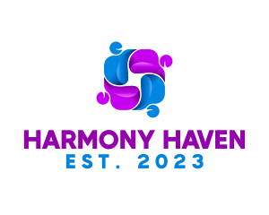 Harmony - Social People Organization logo design