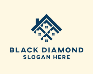 Diamond House Home logo design