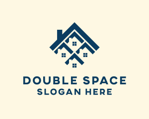 Duplex - Diamond House Home logo design