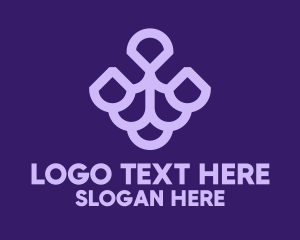 Purple - Purple Grape Fruit logo design