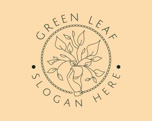 Botany - Plant Nature Wellness logo design