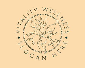 Wellness - Plant Nature Wellness logo design
