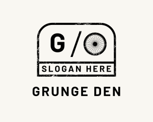 Grunge - Grunge Minimalist Cycling logo design