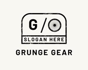 Grunge - Grunge Minimalist Cycling logo design