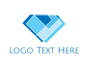 Mosaic Modern Diamond Logo