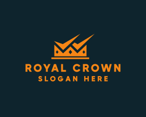 Kingship - Check King Crown logo design