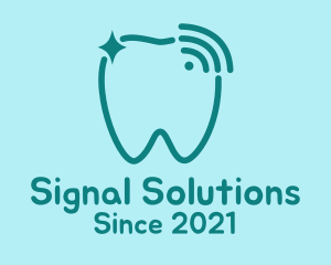 Signal - Sparkling Tooth Signal logo design