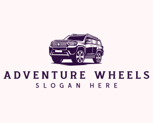 4wd - Transportation Car Vehicle logo design