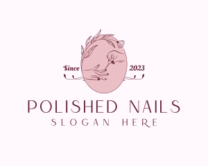 Beauty Nail Art logo design