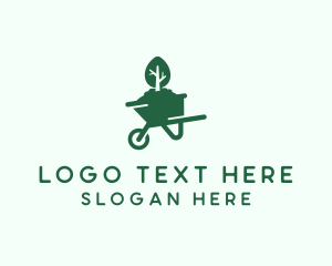 Wheelbarrow Tree Landscaping Logo