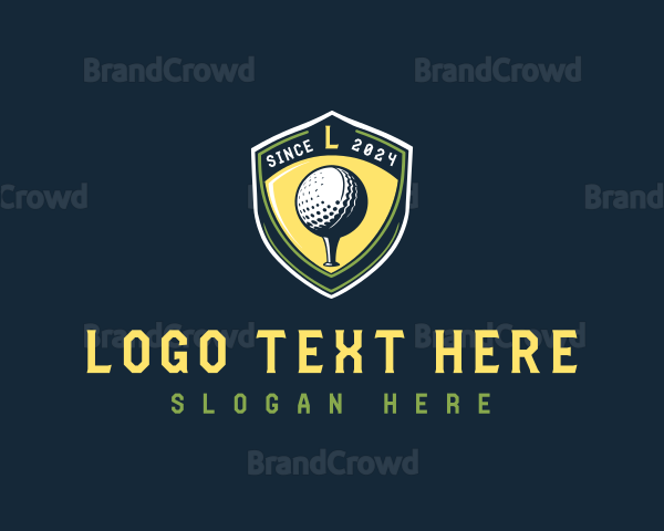 Golf Sports Tournament Logo