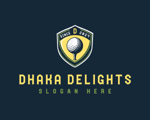 Golf Sports Tournament logo design