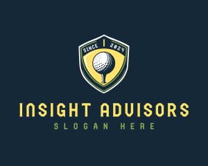 Golf Sports Tournament logo design