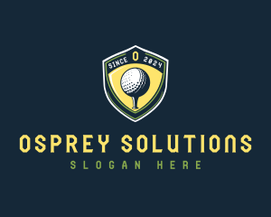 Golf Sports Tournament logo design