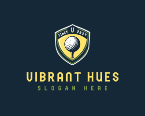 Golf Sports Tournament logo design