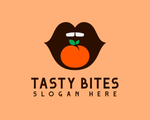Sexy Tomato Lips logo design