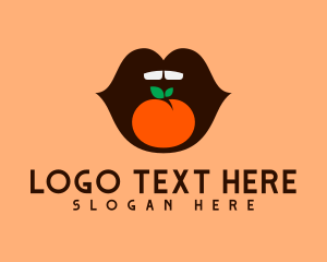 Hungry - Sexy Tomato Lips logo design