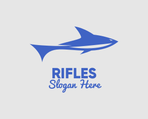 Blue Sea Shark Logo