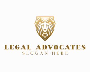 Ram Legal Advisory logo design