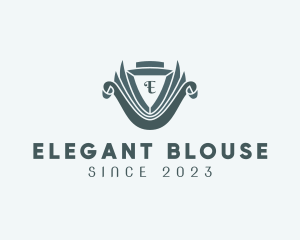 Elegant Hotel Shield logo design