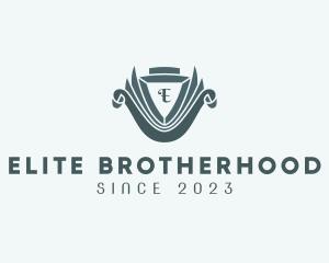 Fraternity - Elegant Hotel Shield logo design
