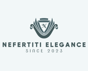 Elegant Hotel Shield logo design