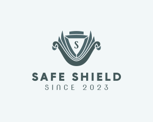 Elegant Hotel Shield logo design