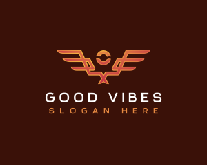 Good - Guardian Angel Wings logo design