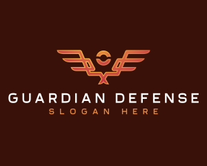 Guardian Angel Wings logo design