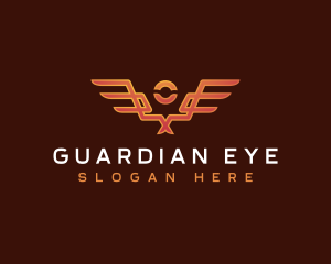Guardian Angel Wings logo design