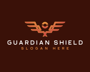 Guardian - Guardian Angel Wings logo design