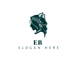 Feminine Fashion Hairdresser logo design