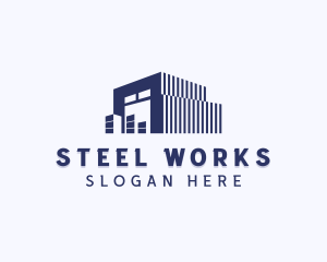 Storage Warehouse Factory logo design