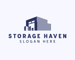 Warehouse - Storage Warehouse Factory logo design