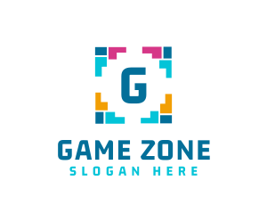 Brick Game Frame logo design